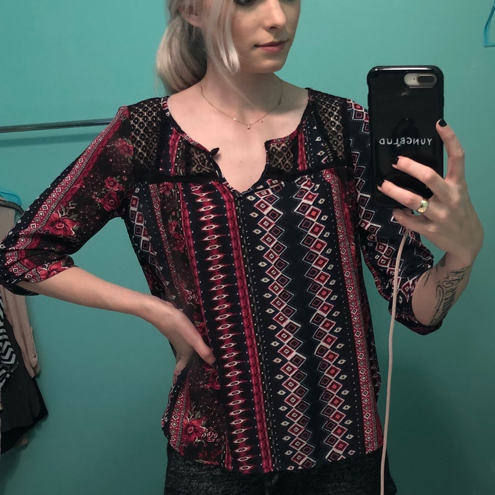 Colorful blouse